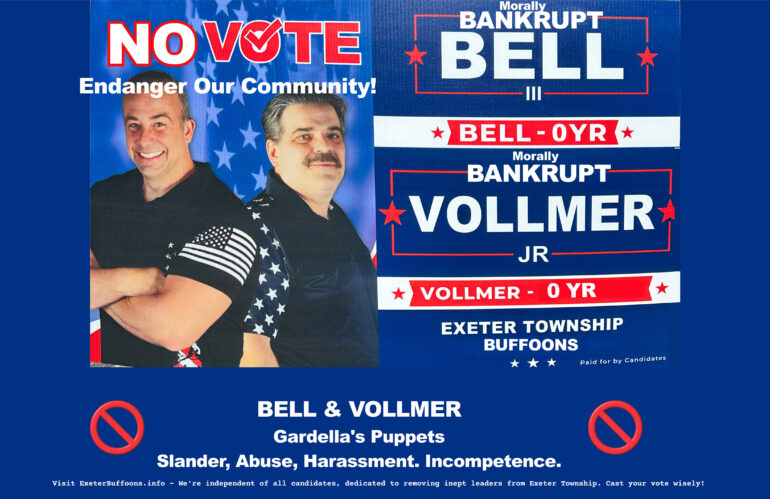 Isolator Fitness $1.35 million Scam: Exeter Treasurer & Supervisor David Vollmer’s Brazen Fraud Will Go Unpunished, Thanks to His Cronies